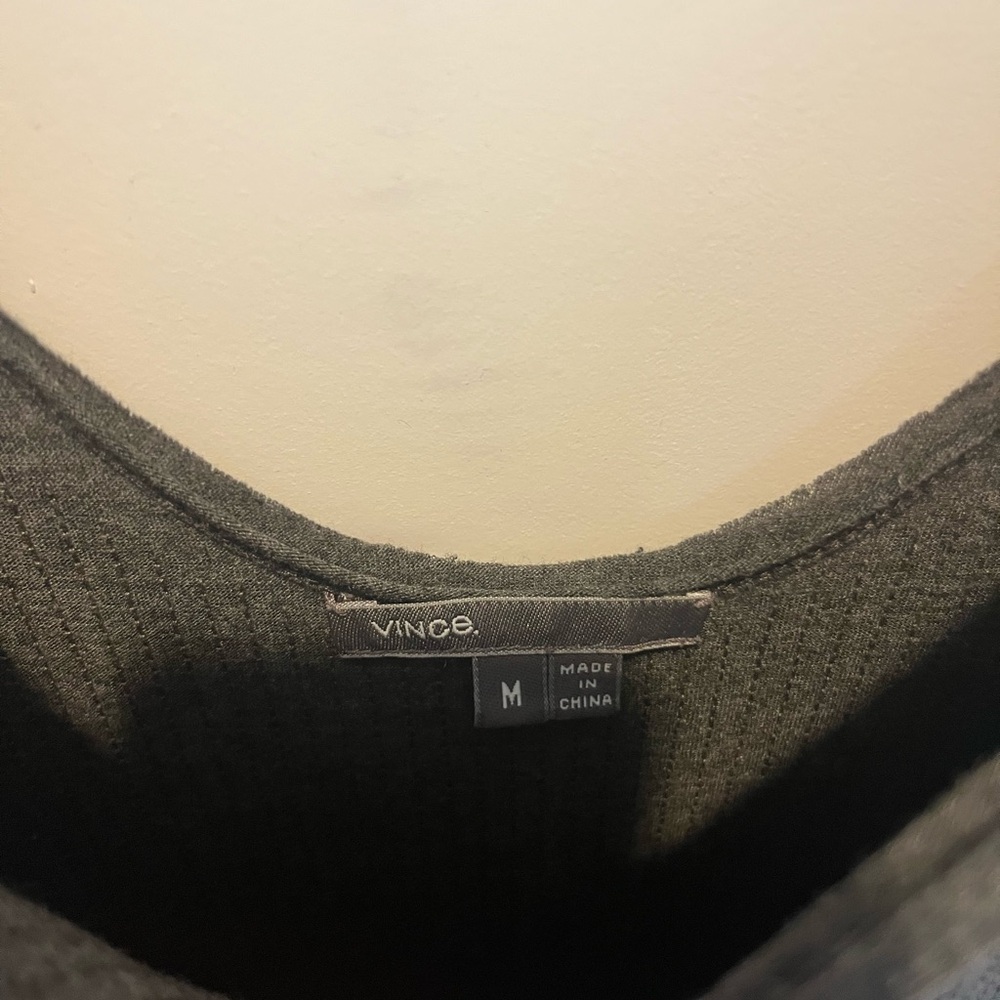 Vince Shimmering Sequin Mini Dress - Dark Gray - Picture 5 of 12